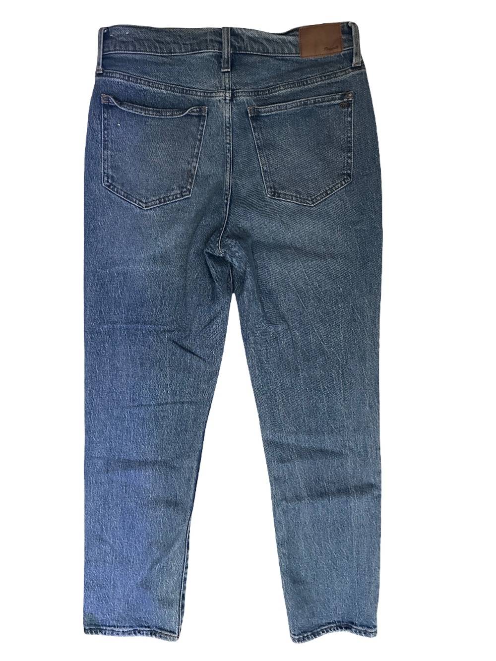 Madewell The Perfect Vintage Straight Leg Jeans in Medium Blue Wash - Picture 5 of 6